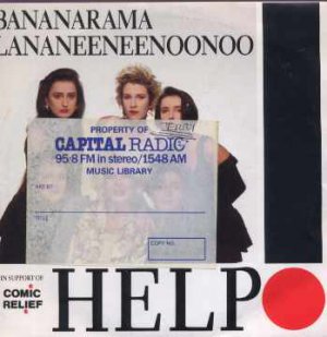 Bananarama - Help - UK 7" Single - LON222 ex/m