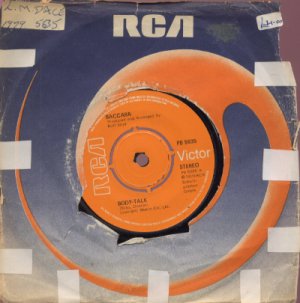 Baccara - Body-Talk - UK 7" Single - PB5635 vg/ex