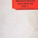 B.O.T.M.C. - Oct/Nov 88 Vol 1 - UK LP -  vg/vg