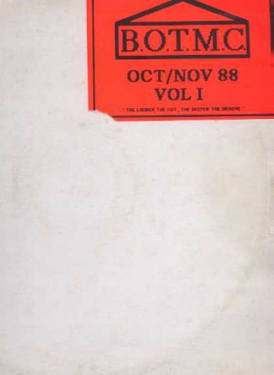 B.O.T.M.C. - Oct/Nov 88 Vol 1 - UK LP -  vg/vg