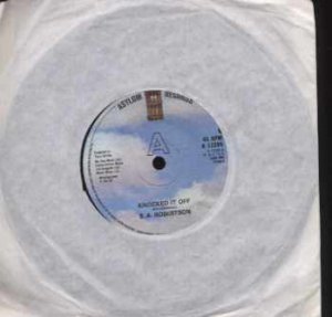 B.A. Robertson - Knocked It Off - UK 7" Single - K12396 m/m