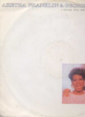 Aretha Franklin & George Michael - I Knew You Were Waiting - UK 12" Single - DU