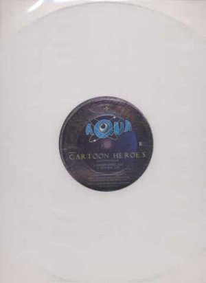 Aqua - Cartoon Heroes - UK 12" Single - AQUACARTOON12 ex/m