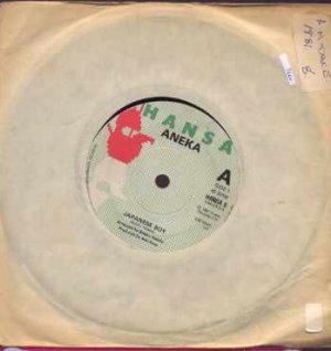 Aneka - Japanese Boy - UK 7" Single - HANSA5 vg/ex