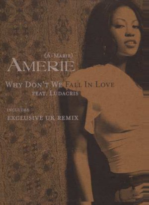 Amerie Ft Ludacris - Why Don't We Fall In Love - UK 12" Single - XPR3629 m/m