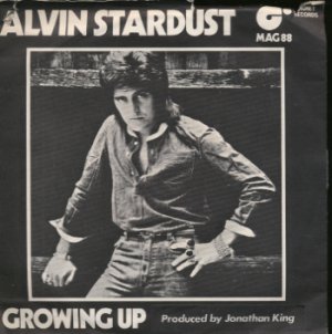 Alvin Stardust - Growing Up - UK 7" Single - Mag88 vg/ex