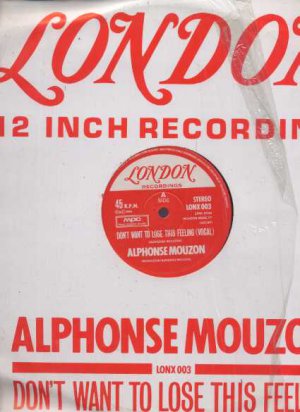 Alphonse Mouzon - Don't Want To Lose This Feeling - UK 12" Single - LONX003 vg/e