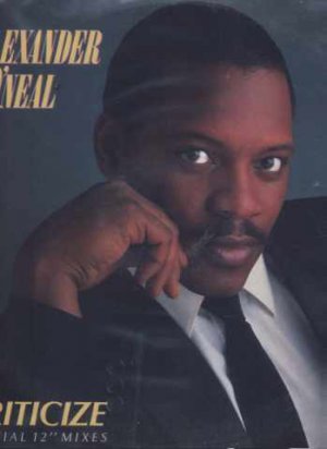 Alexander O'Neal - Criticize - UK 12" Single - 651211-6 ex/ex