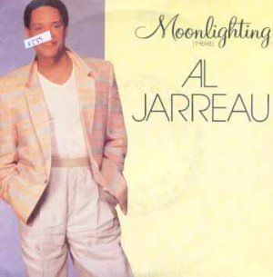 Al Jarreau - Moonlighting (Theme) - UK 7" Single - U8407 ex/m