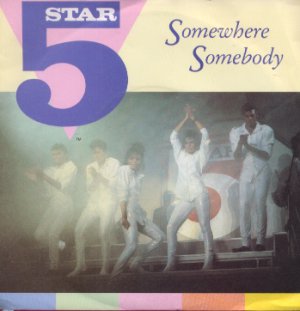 5 Star - Somewhere Somebody - UK 7" Single - PB41661 ex/m