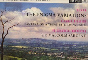 Philharmonia Orchestra with Malcolm Sargent - The Enigma Variations - UK LP