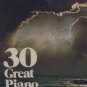 Various - 30 Great Piano Classics - UK LP - DL2/1 vg+/ex