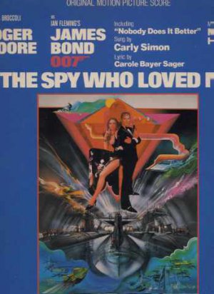 Various - The Spy Who Loved Me - Euro LP - 5C06299370 ex/m