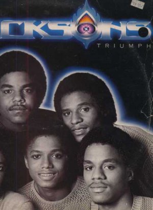 The Jacksons - Triumph - UK LP - 86112 f/vg