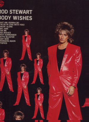 Rod Stewart - Body Wishes - UK LP - 23877-1 ex/m
