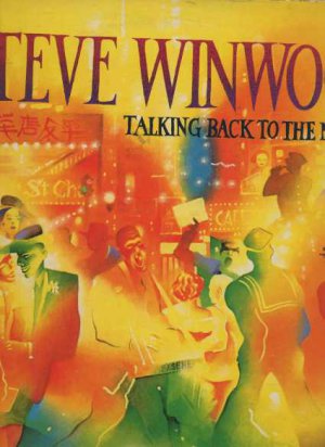 Stevie Winwood - Talking Back To The Night - UK LP - 6313390 vg/ex