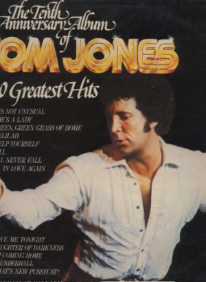 Tom Jones - 20 Greatest Hits - UK DBL LP - TJD1/1 1/2 vg/ex