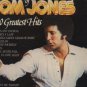 Tom Jones - 20 Greatest Hits - UK DBL LP - TJD1/1 1/2 vg/ex
