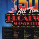 Various - 50 All Time Broadway Showstoppers - UK DBL LP - 50DA301 ex/m