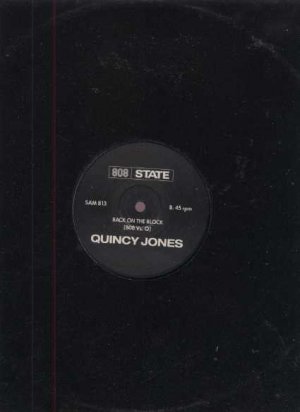 Quincy Jones / 808 State - Back On The Block - UK 12" Single - SAM813 ex/ex