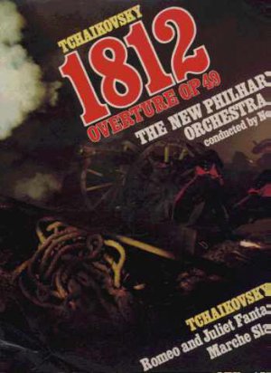 The New Philharmonia Orchestra - Tchaikovsky 1812 Overture - UK LP - 2870419 ex/