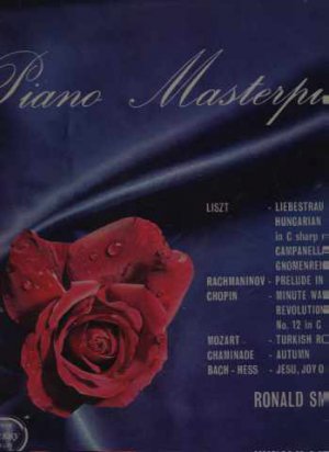 Ronald Smith - Piano Masterpieces - UK LP - WLP6054 vg/ex