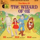 Walt Disney - The Wizard Of Oz Book And Record - UK 12" Single - LLP347 ex-/m