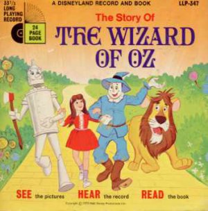 Walt Disney - The Wizard Of Oz Book And Record - UK 12" Single - LLP347 ex-/m