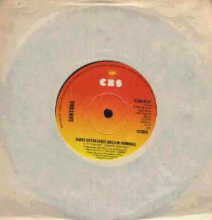 Santana - Dance Sister Dance - UK 7" Single - SCBS4512 ex/m