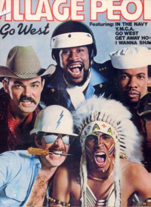 Village People - Go West - UK LP - 9109621 ex/m