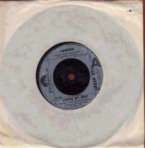 Samson - Losing My Grip - UK 7" Single - POSP471 ex/ex