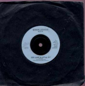 Shakin' Stevens - Cry Just A Little Bit - UK 7" Single - A3774 ex/ex