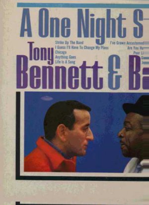Tony Bennett & Count Basie - A One Night Stand - UK LP - ALLR799 ex/ex