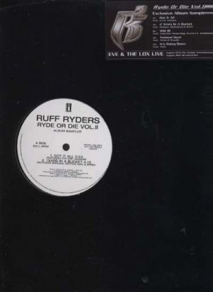 Ruff Ryders - Ryde Or Die Vol II - Sampler - UK LP - PDA019 ex/m