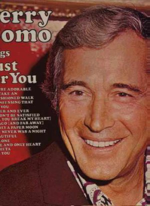 Perry Como - Sings Just For You - UK LP - CDS1130 ex/ex