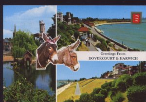 DOVERCOURT & HARWICH POSTCARD- 1969