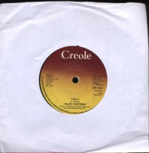 Ruby Winters - I WIll! - UK 7" Single - CR141 ex/ex