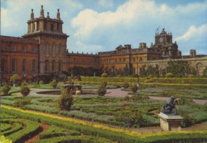 BLENHEIM PALACE ITANLIAN GARDENS Postcard