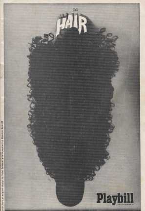 Various - Hair - 1969 Playbill Programme - UK Theatre Program -  ex