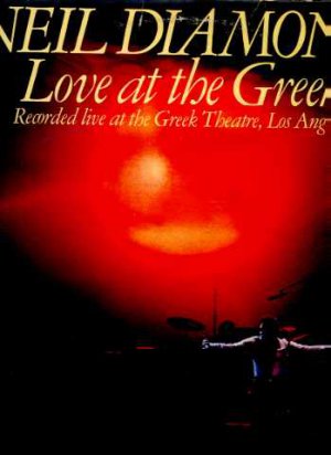 Neil Diamond - Love At The Greek - UK DBL LP - CBS95001 vg/ex
