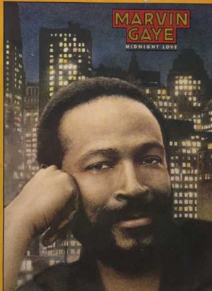 Marvin Gaye - Midnight Love - UK LP - 85977 vg/vg