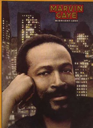 Marvin Gaye - Midnight Love - UK LP - 85977 vg/ex