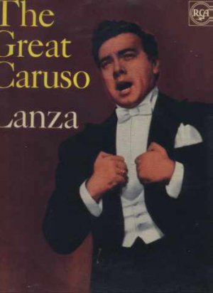 Mario Lanza - The Great Caruso - UK LP - RB-16112 vg/ex