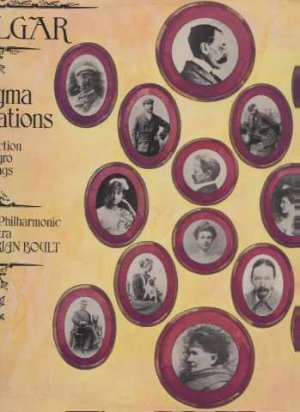 London Philharmonic Orchestra - Elgar Enigma Variations - UK LP - CFP40022 g/ex