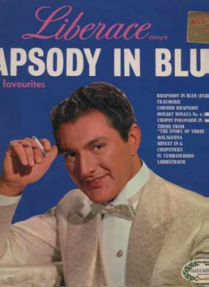 Liberace - Rhapsody In Blue - UK LP - HM549 ex/m