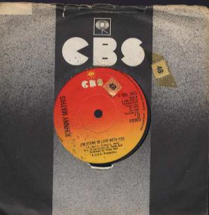 Johnny Mathis - I'm Stone In Love With You - UK 7" Single - SCBS2653 vg/vg