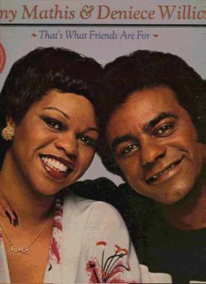Johnny Mathis & Deniece Williams - That's What Friends Are For - UK LP - 86068 e