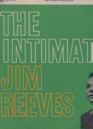 Jim Reeves - The Intimate - UK LP - RD27193 ex/m