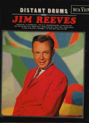 Jim Reeves - Distant Drums - UK LP - RD7814 (MONO) vg/ex