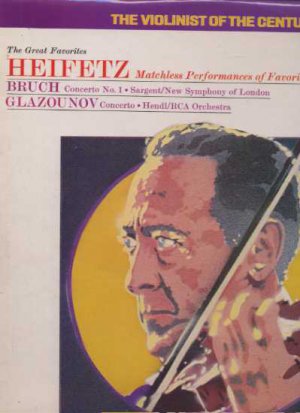 Jascha Heifetz - The Great Favorites - UK LP - LSB4061 ex/m